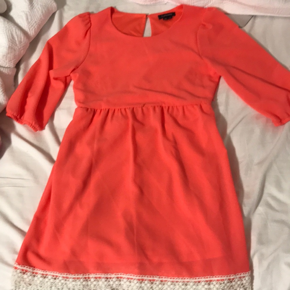 Coral juniors/kids dress